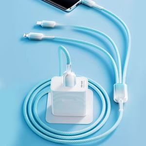 Cable de Datos Tipo-C de 66W y 1.2M, Precio de Fábrica, Carga Rápida, Alta Calidad para Smartphones, Ideal para Oficina y Viajes - Product Image 1