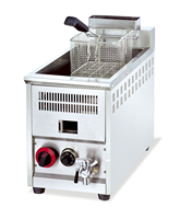 Friteuse à 3/4/5 brûleurs Machine à gaz Propane Friteuse à gaz professionnelle industrielle et commerciale