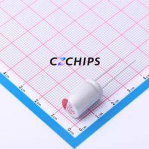 Condensador Sólido SPT1AM222G16ORVZC, Componente de Montaje en Orificio (THT), D10xL16mm 2200uF 20% 10V - Product Image 1