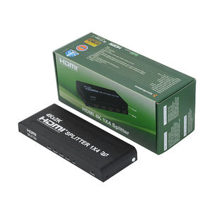 <span class=keywords><strong>Prix</strong></span> d'usine en gros Répartiteur vidéo <span class=keywords><strong>HDMI</strong></span> 4K Full HD 3D 1 entrée 4 sorties 1x4 4 ports Répartiteurs et convertisseurs <span class=keywords><strong>HDMI</strong></span> 4 ports - Product Image 1