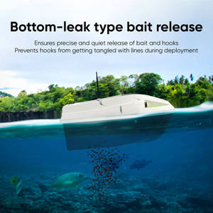 Thuyền câu cá tự hành GPS 100, công suất cao, tốc độ cao, tải trọng 2KG, điều khiển từ xa RC dành cho sản phẩm câu cá. - Product Image 6