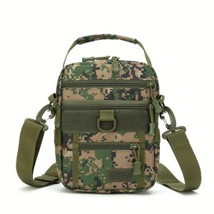 Aplon Camouflage Tactical Nylon Waterproof Antibacterial Shoulder/Crossbody Bag Men's Multi-Purpose Outdoor Sports - Product Image 4