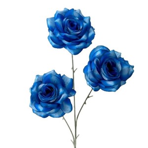 Rosas de Seda Degradadas de 3 Cabezas Secret Garden, Decoraciones de Boda Hechas a Mano - Product Image 3