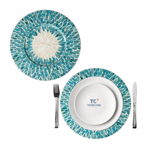 Tapis de table décoratifs naturels MOP pour la vente en gros de restaurants au Vietnam - Product Image 6
