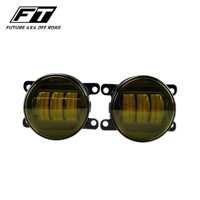 Phare antibrouillard LED OEM en gros avec puce CREE 32W 9-30V 3000K Jaune Doré pour remplacement Ford Bronco Version Urbaine