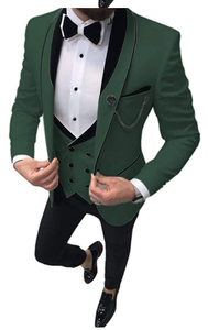 Tuta da <span class=keywords><strong>smoking</strong></span> per matrimonio di fascia alta rosa Plus Size <span class=keywords><strong>con</strong></span> <span class=keywords><strong>cravatta</strong></span> personalizzata e tasca Squire abbinata - Product Image 2