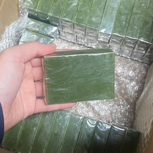 Jabón Sólido Herbal de Limpieza Profunda con Aloe Vera para Aclarar la Piel, Jabón de Baño Artesanal Anti-Acné con Esencia de Aceite de Coco para Hidratación Suave - Product Image 1