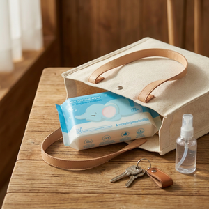 Muestra Gratuita de Toallitas Húmedas Biodegradables, Naturales, Desechables y Aptas para Inodoro - Product Image 1