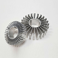 Fabricant chinois sur mesure de profilés de dissipateur thermique en aluminium anodisé 6063 T5 T6 pour l'industrie