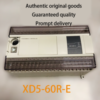 PLC Industrial Xinje Original, Nuevo, XD5-60R-E, 60 Puntos de E/S, Salida de Relé, Alimentación 220V CA, Montaje en Riel DIN, RS232/RS485/USB