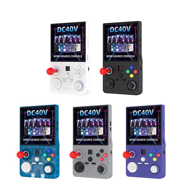 NKIWI DC40V Handheld Game Console 4 Inch Screen 64G Retro Classic Portable Video Game System