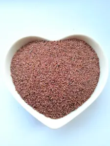 Natural Red 30/60 20/40 Mesh Red Garnet Sand Sandblasting Metal Abrasive For Industrial