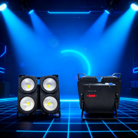 UNOXINE 4x100W COB LED 4-Eye Par Light |   Blinder de scène en aluminium blanc froid DMX512 pour mariage, fête et utilisation hôtelière