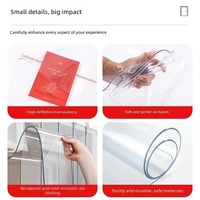 Rideau en PVC transparent épais sur mesure YIHING pour chambre froide, rideau de porte de chambre froide en PVC transparent