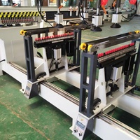 Mesin Bor Multi-Spindle CNC 3-Baris untuk Pengolahan Kayu, Daya 4.5kW, Multi-Voltase, Laris untuk Pembuatan Furnitur dan Kabinet