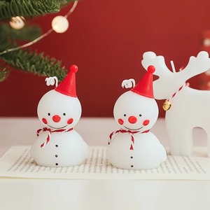 Velas Aromáticas Navideñas con Forma de Muñeco de Nieve y Alce, Lindas Velas de Aromaterapia para Decoración del Hogar, Regalos de Navidad, Venta al por Mayor - Product Image 5
