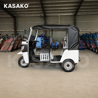 KASAKO Tuktuk à essence 200cc, tricycle à trois roues ouvert pour passagers et marchandises, 6 places, vitesse 50-70 km/h
