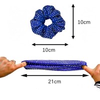 Nouveauté : Scrunchies pour femmes, équipe de cheerleading, strass scintillants, tissu élégant de haute qualité, cristaux étincelants, mystique