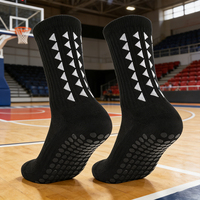 Chaussettes de sport en gros pour jeunes, personnalisées, pour le football, le basketball et la course, avec semelle éponge épaissie, antidérapantes, à séchage rapide, pour l'entraînement