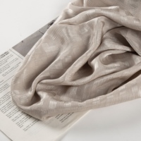 Hijab pour enfants personnalisé en tissu satiné à carreaux et rayures, respirant, en polyester à mémoire de forme, pour enfants musulmans, usage quotidien décontracté, modèle 5501