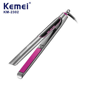 <span class=keywords><strong>Piastra</strong></span> per Capelli Professionale KEMEI Km-2302 con Piastre Riscaldanti PTC, Stiratura Rapida, Strumenti per lo Styling dei Capelli - Product Image 2