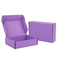 Boîte d'expédition en carton coloré pliable, boîte d'abonnement pour emballage cadeau, boîte d'expédition personnalisée imprimée, rose Sakura