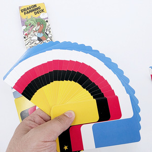Cartas de Dragón de Cuatro Colores, Cartas de Juego Ultrafinas, Accesorios de Magia para Espectáculos, Técnicas de Juego y Cambio de Cartas - Product Image 5