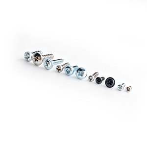 Tornillos autorroscantes M3.5-M6.3 de cabeza avellanada con ranura cruzada para aglomerado, zincados azules - Product Image 3
