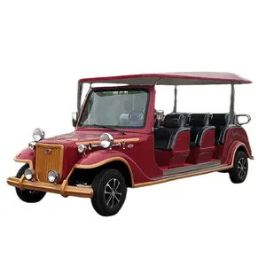 Passenger exalted retro car electric vehicle for tourism