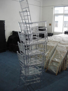 เก้าอี้ chiavari พลาสติกใสสำหรับกลางแจ้ง - Product Image 4