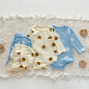 Body in cotone all'ingrosso senza tariffa vestiti per bambini vestiti per neonati pagliaccetto per neonati set di vestiti per neonati 0-3 mesi per il ragazzo - Product Image 4