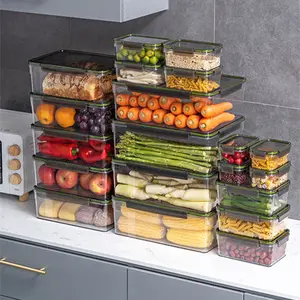 Großhandel Küche Kunststoff klar luftdicht Fach Kühlschrank Lebensmittel Aufbewahrung sbox