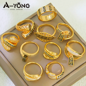 <span class=keywords><strong>Anillo</strong></span> <span class=keywords><strong>de</strong></span> circonia cúbica ajustable, joyería, <span class=keywords><strong>de</strong></span> 18k chapado en <span class=keywords><strong>oro</strong></span>, <span class=keywords><strong>precio</strong></span> al por mayor - Product Image 4