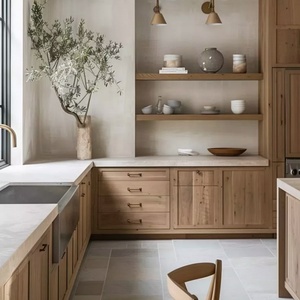 Meubles de cuisine modernes modulaires, designs personnalisés, structure en bois massif, ensemble imperméable, fabricants de meubles de cuisine en Australie - Product Image 5