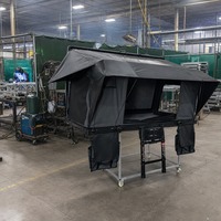 Tente de toit rigide en TPU à ouverture latérale, en aluminium, 4 saisons, pour 4x4, SUV tout-terrain, camping-car, camion