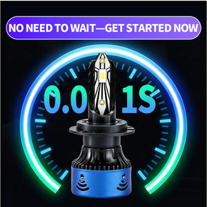 Espumoso หลอดไฟหน้า LED A110, ความสว่างสูงต่ำ6000K ไฟหน้ารถมอเตอร์ไซค์ CSP สว่างมากพร้อมพัดลมระบายความร้อน H1 H7 H4สำหรับรถมอเตอร์ไซค์ - Product Image 2