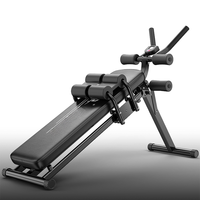 Banc d'exercices abdominaux réglable en acier, table de sit-up, chaise pliable pour la maison, 120x80x40cm, entraînement de musculation