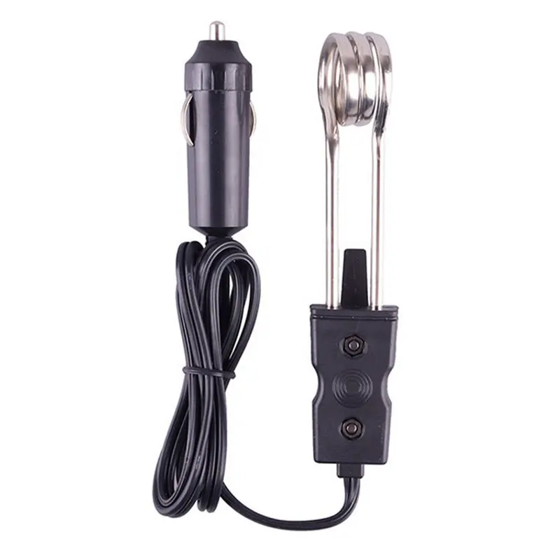 Portable High Quality Safe Warmer Fashion Durable 12V 24V Car Immersion Heater Auto Electric Tea Coffee Water Heater