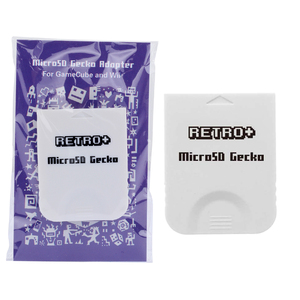 Adaptateur pour carte <span class=keywords><strong>Micro</strong></span> SD pour NGC GC/<span class=keywords><strong>WII</strong></span> Convertisseur de mémoire TF Lecteur de carte MicroSD rétro GC2SD - Product Image 1