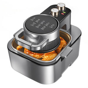 Friteuse électrique 8L 1350W Contrôle numérique Protection contre la surchauffe Logo personnalisable Design moderne en plastique Ménage Garage extérieur - Product Image 1