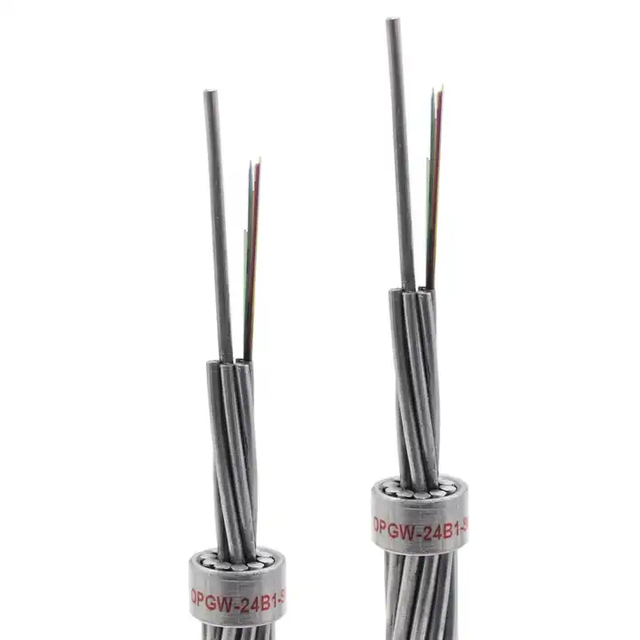Power G652d 24-Core OPGW Optical Fiber Cable Single Mode Armored 24-Core OPGW Optical Fiber Cable
