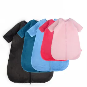 Europa America bambini di vendita caldi Swaddle coperta indossabile neonato sacco in pile invernale sacchi a pelo per bambini per bambini