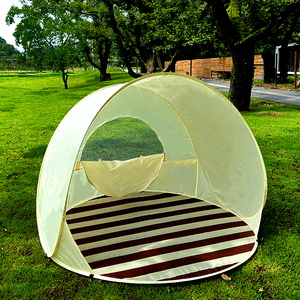 Abri solaire anti-UV, tente de plage pliable automatique, portable, pop-up, pour le camping en famille, les voyages en plein air - Product Image 1