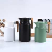 Thermos familial écologique de 2 L, matériaux recyclables, carafe thermique à double paroi sous vide avec logo personnalisé