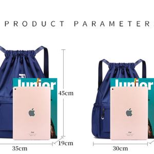 Bolsa con Cordón de Poliéster y Nailon Impermeable Promocional, Mochila con Cordón al por Mayor, Bolsa con Cordón Personalizada para Niños - Product Image 2