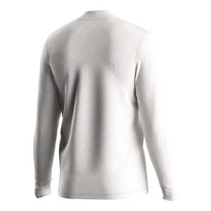 Camiseta de Verano Sublimada Personalizada, Blusa Polo Blanca Lisa, Camisa de Golf de Manga Larga con Cierre de 1/4 para Hombre, Camisa con Cuello Alto - Product Image 4