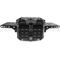 Boîte à bagages arrière pour moto en alliage d'aluminium 45L, style pliable, nouvelle génération, à dégagement rapide, étanche, anti-collision, pour les trajets quotidiens, fabriquée au Guangdong