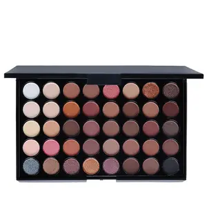 Beauty makeup eyeshadow palette organizer nude eyeshadow palette European and American eye shadow palette sets