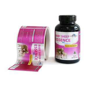 Étiquettes personnalisées en vinyle imperméables en rouleau <span class=keywords><strong>pour</strong></span> l'emballage <span class=keywords><strong>de</strong></span> bouteilles <span class=keywords><strong>de</strong></span> produits nutraceutiques - Product Image 5