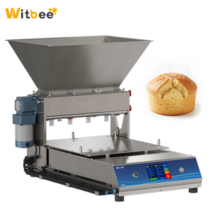 เครื่องบรรจุเค้กแบบปริมาณคงที่ PLC สำหรับไส้เผือก ไส้ถั่วแดง และแป้งโมจิ - Product Image 1